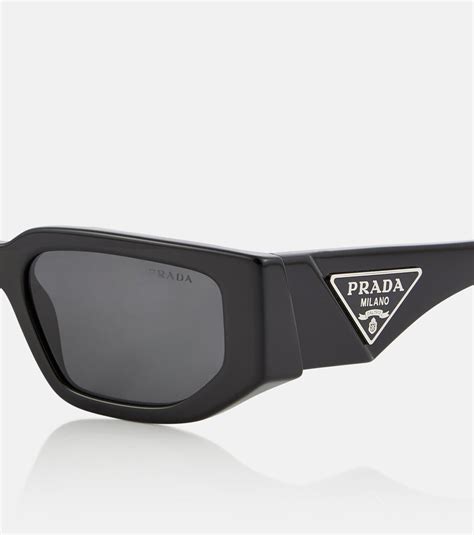prada rectangular sunglasses